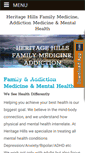 Mobile Screenshot of hhfamilymedicine.com